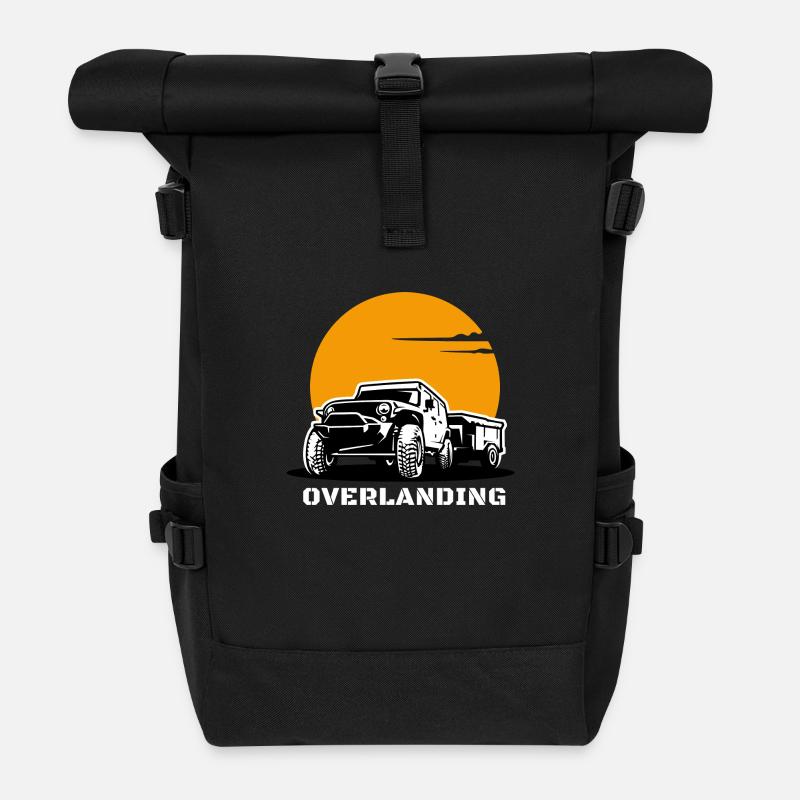 Accessoires d’atterrissage, Train d’atterrissage, Offroad - Sac à dos roll top - noir