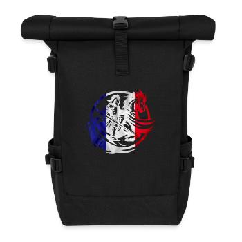 Eroberung des Ritters BBR - Rolltop Rucksack - Schwarz - Vorne