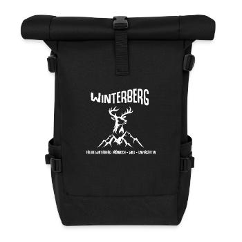 Winterberg 2 Erlebe Winterberg - Rolltop Rucksack - Schwarz - Vorne