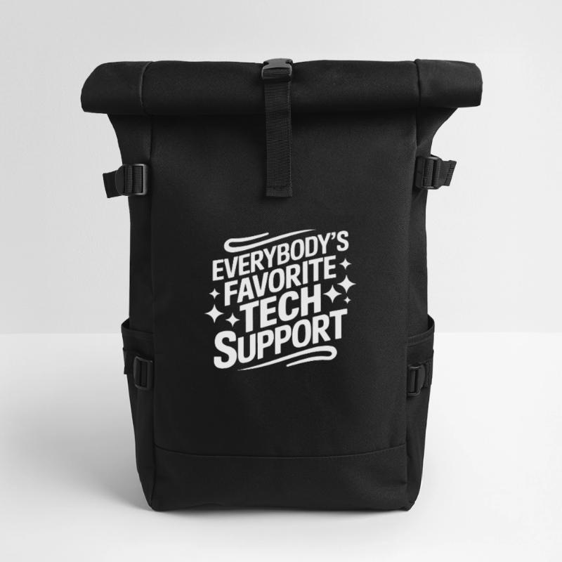 Support technique Informatique Sac à dos roll top