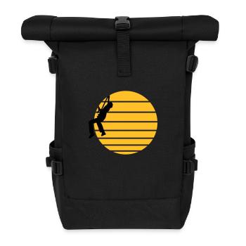 Climber - Roll Top Backpack - black - Front