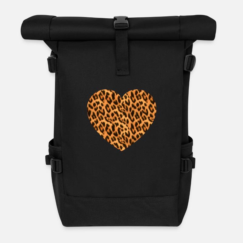 coeurleo - Sac à dos roll top - noir