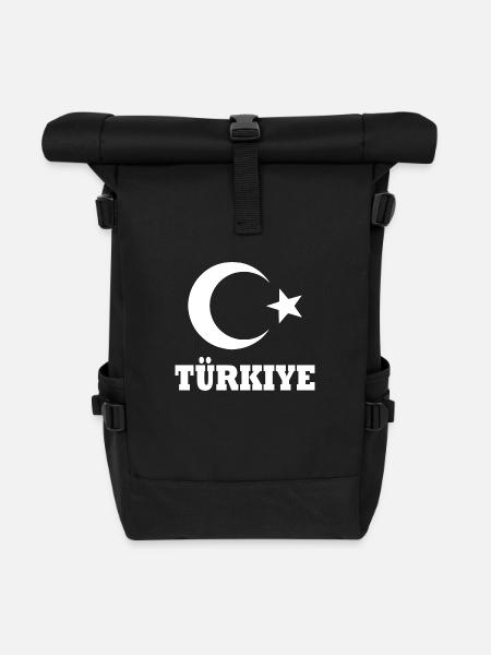 Türkei - Rolltop Rucksack - Schwarz