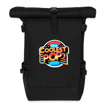 The Coolest Pop 11 - Rolltop Rucksack - Schwarz - Vorne