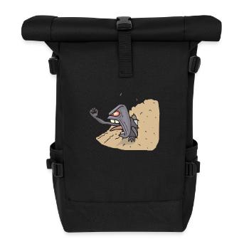 Amei 6 - Roll Top Backpack - black - Front
