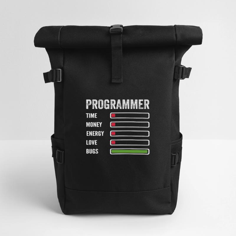 développeur humour programmeur codeur code Sac à dos roll top