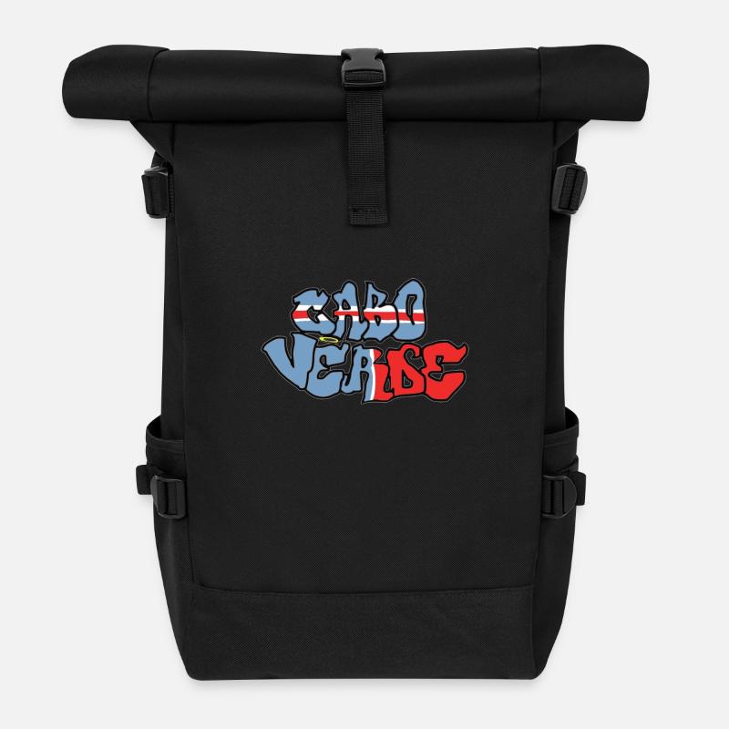 Cabo Verde - Sac à dos roll top - noir