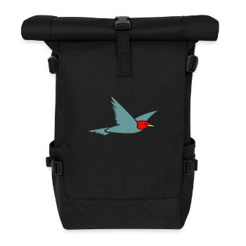 b i r d382 - Rolltop Rucksack - Schwarz - Vorne