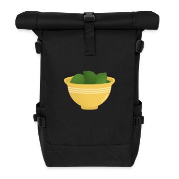 Limes Bowl - Roll Top Backpack - black - Front
