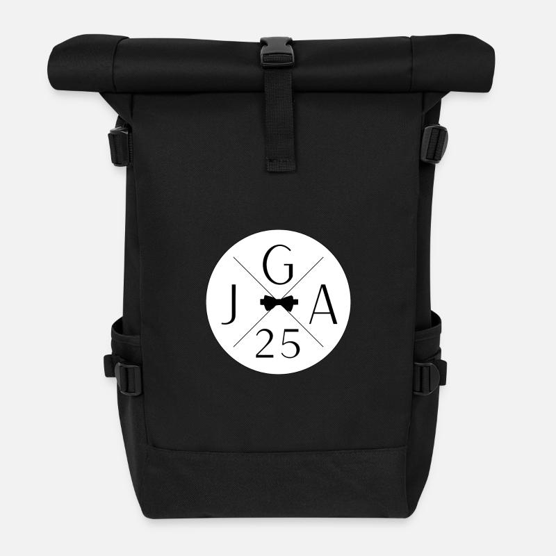 Junggesellenabschied 2025 - Rolltop Rucksack - Schwarz