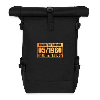65e anniversaire Édition limitée - ꝏ Approvisionnement 05/1960 - Sac à dos roll top - noir - Devant