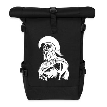 Spartan Gym Gladiateur Muscles Musculation - Sac à dos roll top - noir - Devant