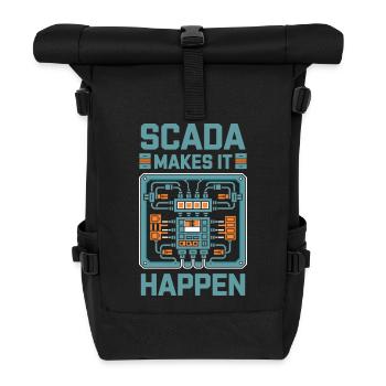 SCADA rend ça possible Technologie d’automatisation - Sac à dos roll top - noir - Devant