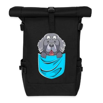 Newfoundland - Roll Top Backpack - black - Front