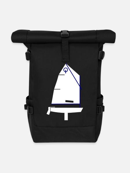 Opti DD - Rolltop Rucksack - Schwarz