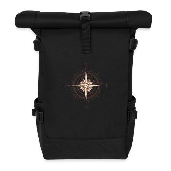 Compass - Roll Top Backpack - black - Front