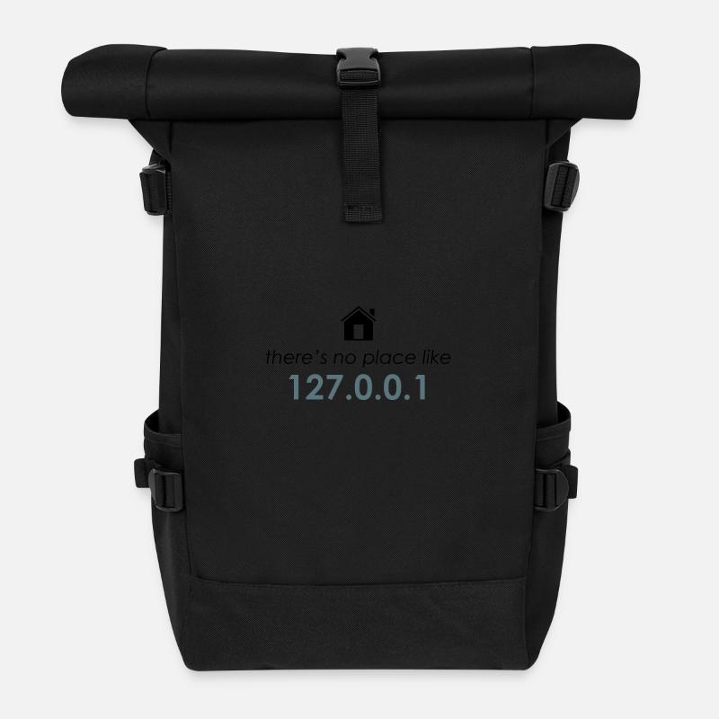 localhost - Sac à dos roll top - noir