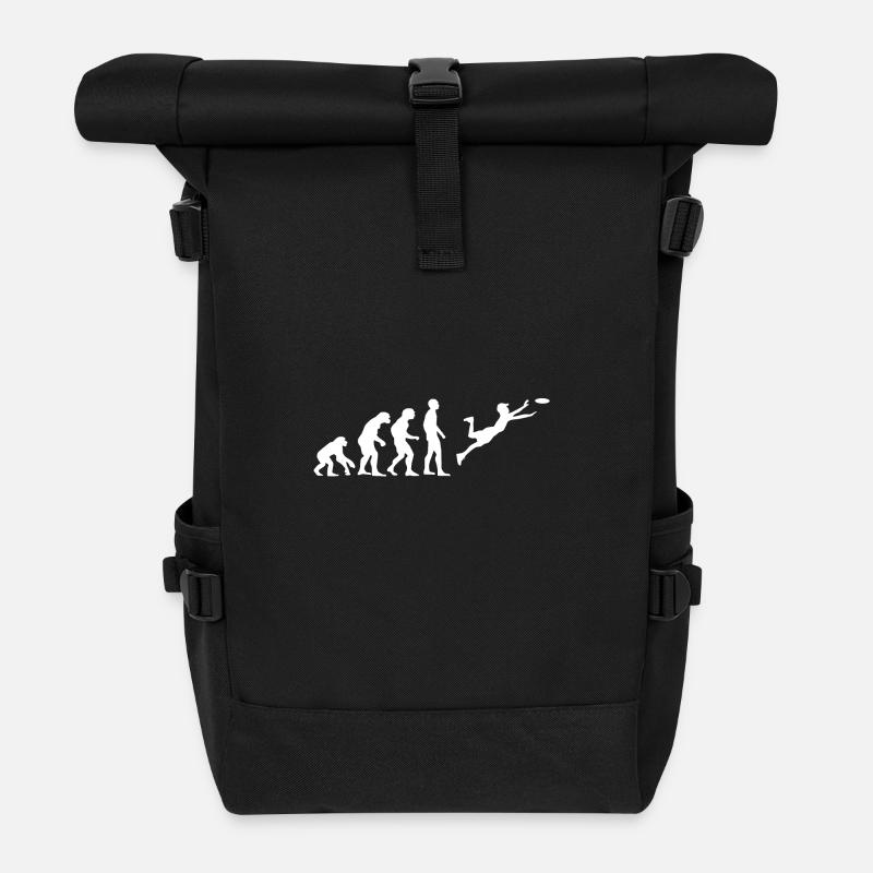 évolution frisbee - Sac à dos roll top - noir