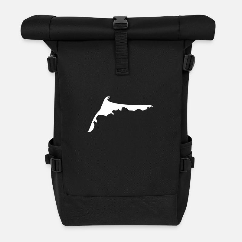 Fischland Darß Zingst - Roll Top Backpack - black