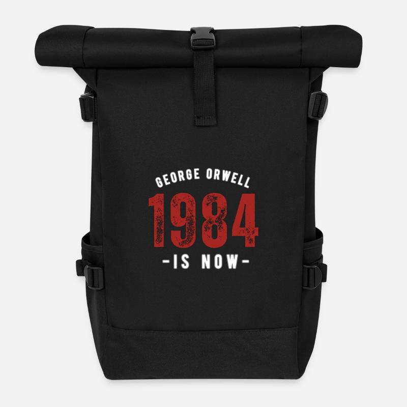 GEORGE ORWELL 1984 - Rolltop Rucksack - Schwarz