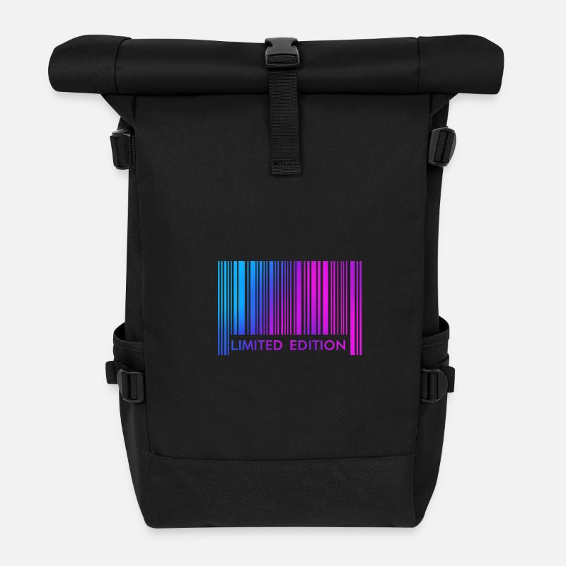 LIMITED EDITION  - Rolltop Rucksack - Schwarz