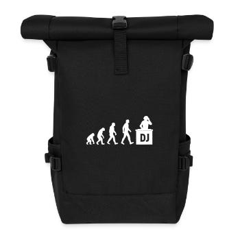 DJ Evolution – Electronic Music - Roll Top Backpack - black - Front