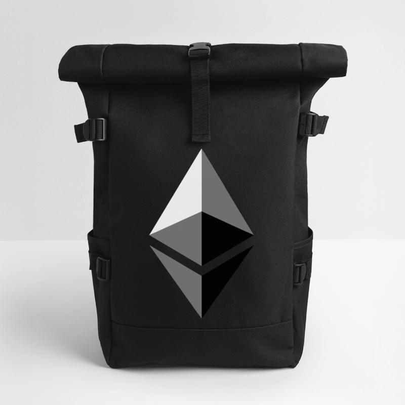 ETH éther Etherium Sac à dos roll top