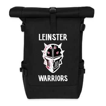 Leinster Warriors Irland - Rolltop Rucksack - Schwarz - Vorne