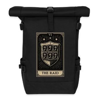 Tarot Datahoarding: The RAID Shield - Roll Top Backpack - black - Front