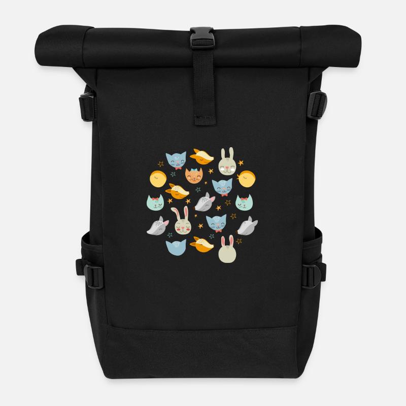 Baby - Rolltop Rucksack - Schwarz