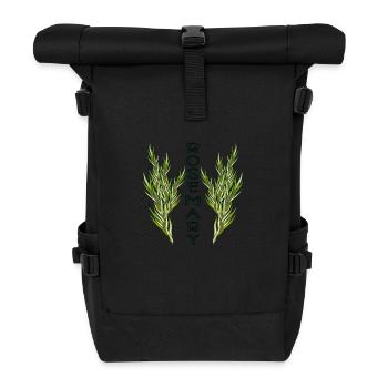 ROSEMARY PLANTS - GARDEN - COOKING SPICES - HERBS - Roll Top Backpack - black - Front