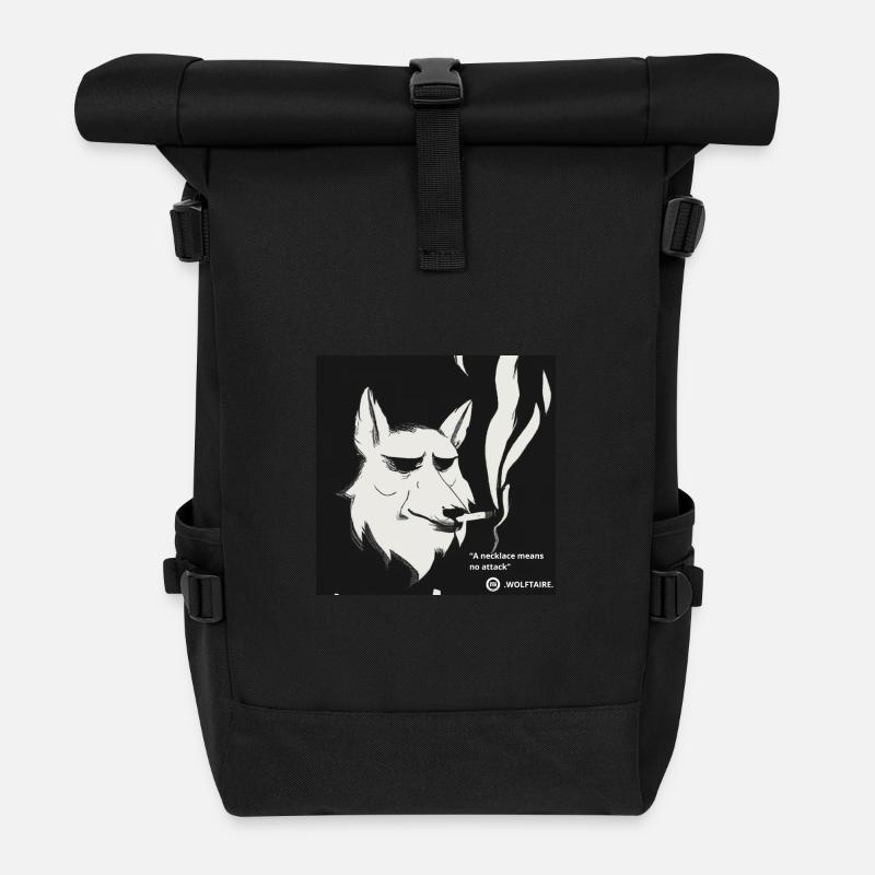 Wolftaire M2i - Sac à dos roll top - noir