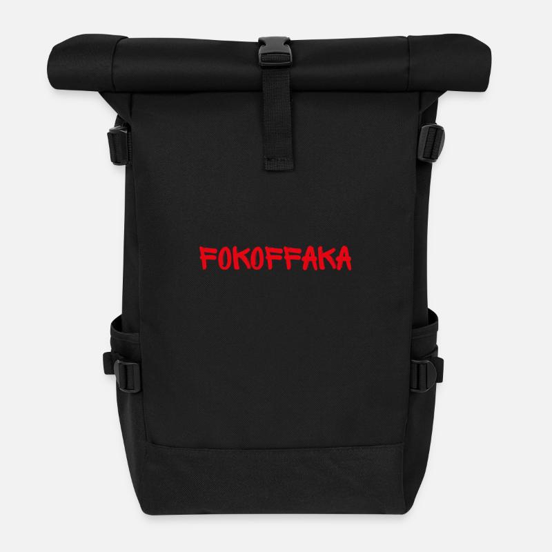 FOKOFFAKA – Maillot Hard Rejection d’Anvers - Sac à dos roll top - noir