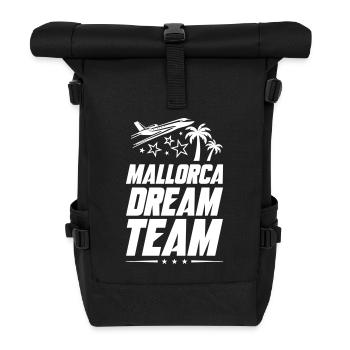 Équipe de rêve de Majorque - Sac à dos roll top - noir - Devant