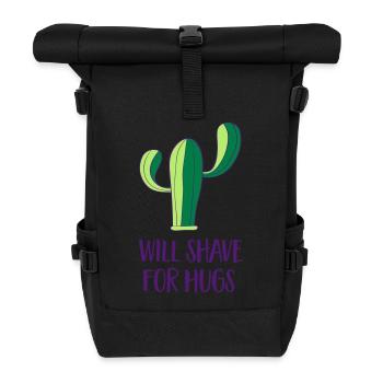 Cactus - Shave - Roll Top Backpack - black - Front