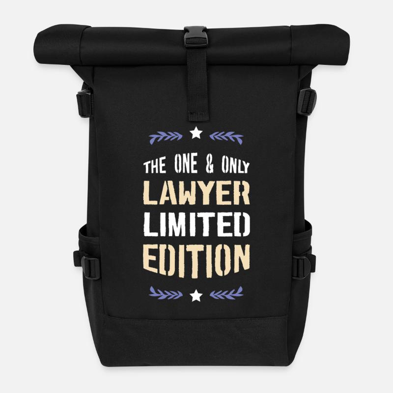 L’édition limitée One & Only Lawyer - Sac à dos roll top - noir