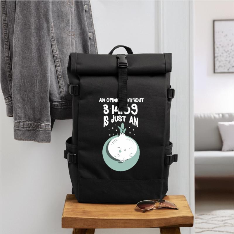 Math Math Teacher Saying Math Teacher Funny Roll Top Backpack