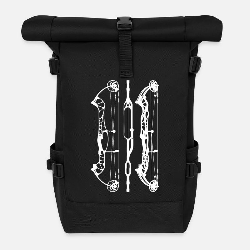 HoytConceptX_PlansW - Rolltop Rucksack - Schwarz