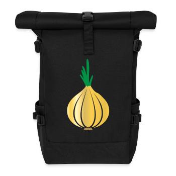 onion - Roll Top Backpack - black - Front