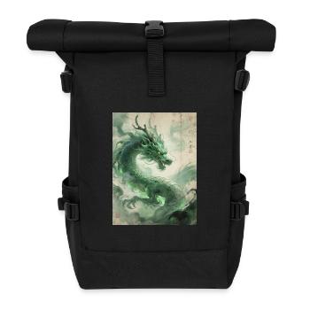 The Rise of the Dragon: Qinglong - Eastern Prosperity - Roll Top Backpack - black - Front