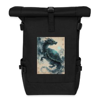 The Ancestral Shell: Xuangui – Stability - Roll Top Backpack - black - Front