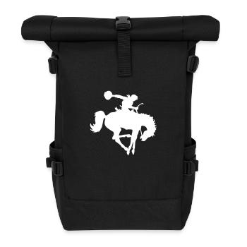 Yippie - Rolltop Rucksack - Schwarz - Vorne