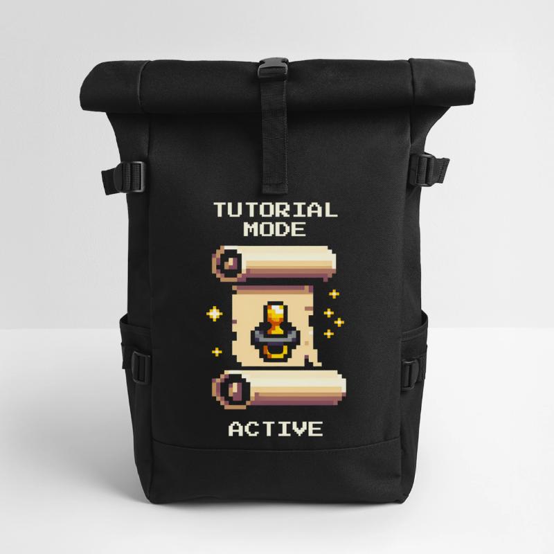 Tutorial Mode Active | Parents at the learning level Roll Top Backpack