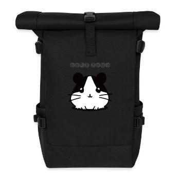 Obey your Hamster - Rolltop Rucksack - Schwarz - Vorne