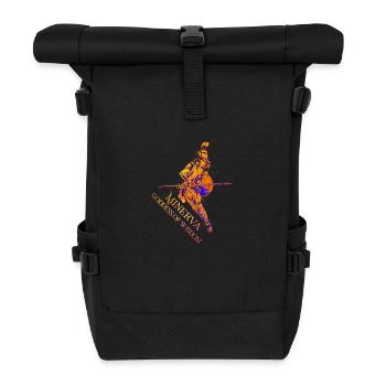 Goddess of Wisdom - Minerva - Roll Top Backpack - black - Front