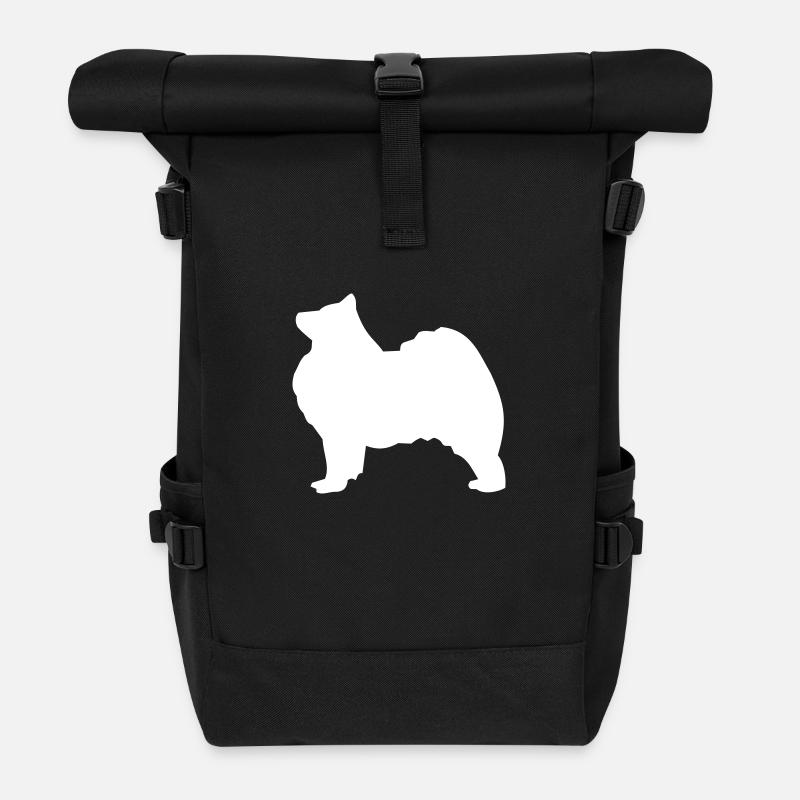 Samojede - Rolltop Rucksack - Schwarz
