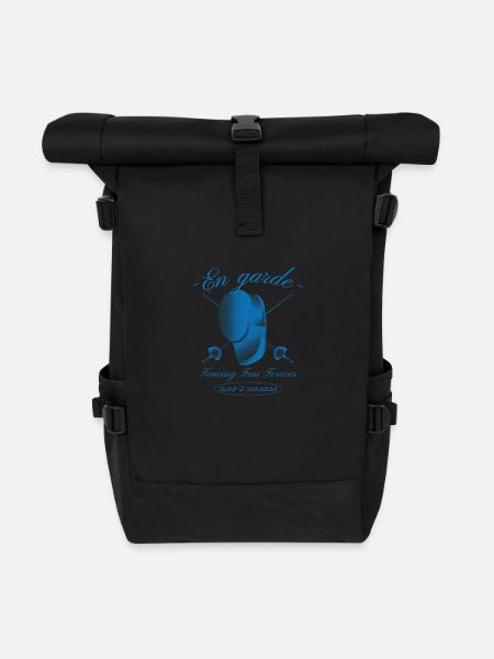 Escrime - Sac à dos roll top - noir