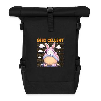 Eier Cellent - Rolltop Rucksack - Schwarz - Vorne