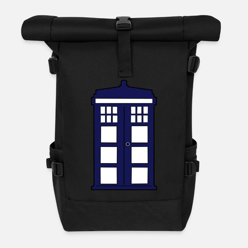 BlueBox - Rolltop Rucksack - Schwarz