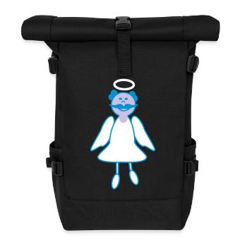 Guardian angel - Roll Top Backpack - black - Front